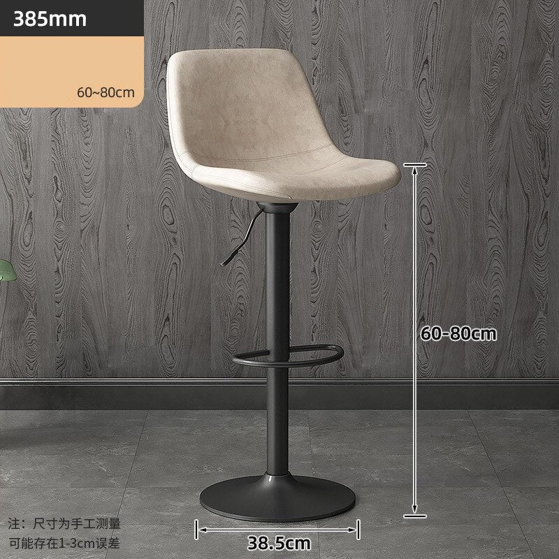 Modern Minimalist Backrest Bar Stools - Casatrail.com