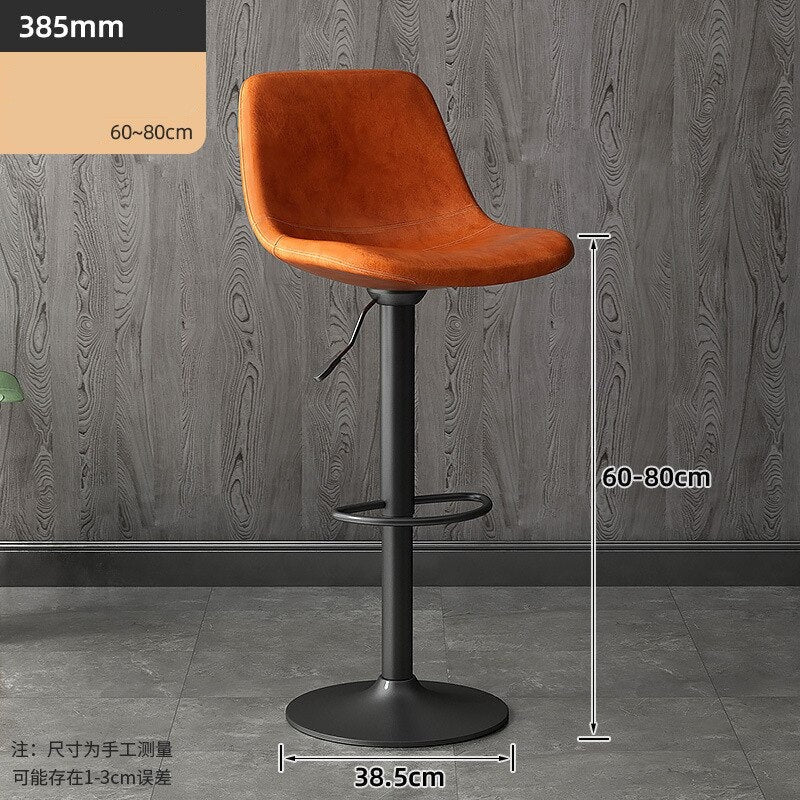 Modern Minimalist Backrest Bar Stools - Casatrail.com