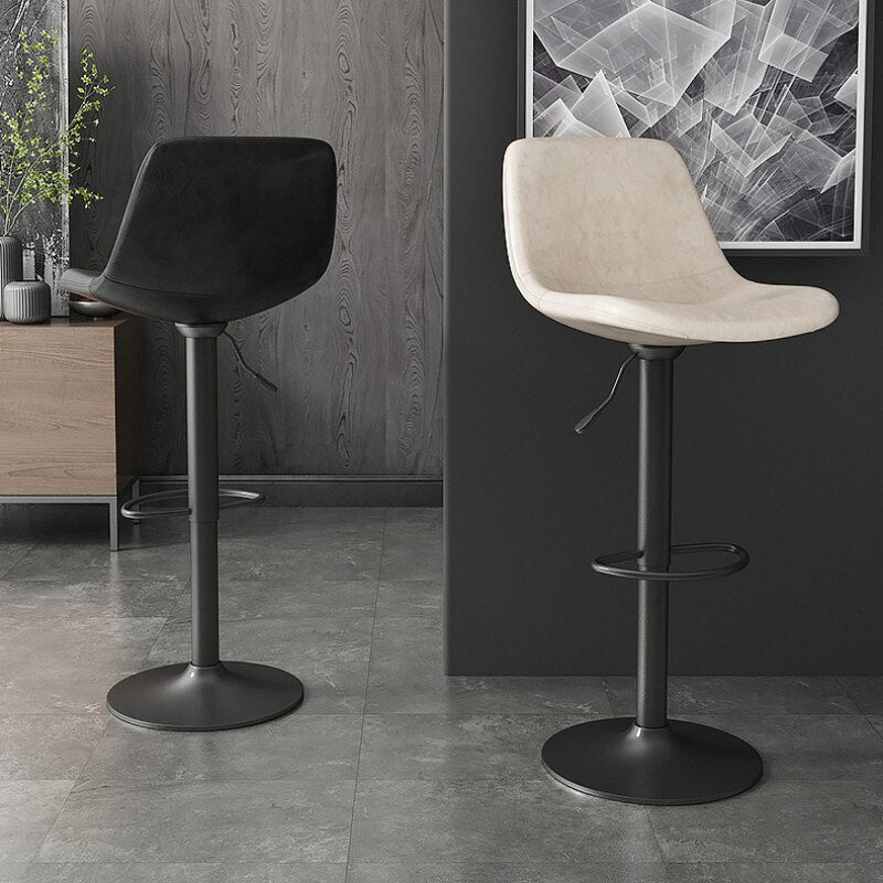 Modern Minimalist Backrest Bar Stools - Casatrail.com