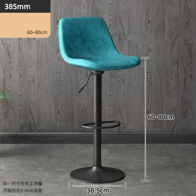 Modern Minimalist Backrest Bar Stools - Casatrail.com