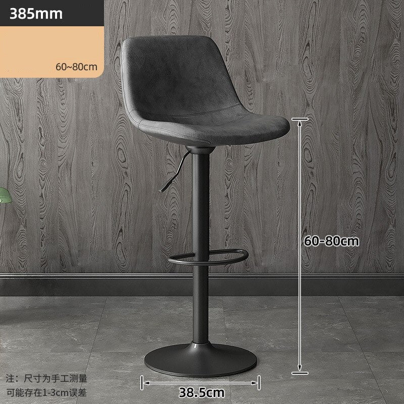 Modern Minimalist Backrest Bar Stools - Casatrail.com