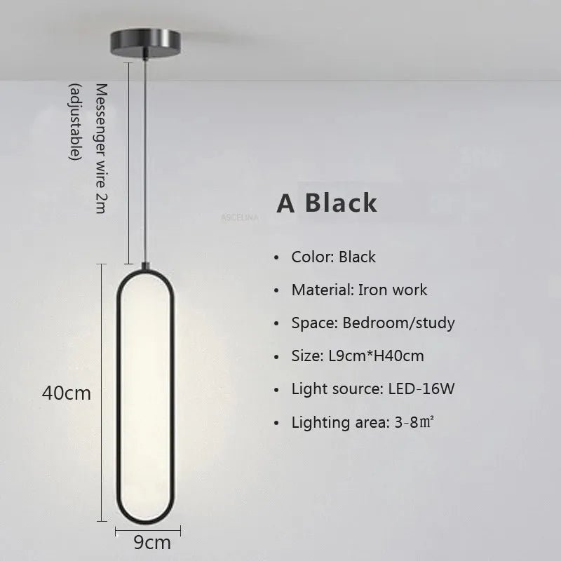 Modern Minimalist LED Pendant Light - Casatrail.com
