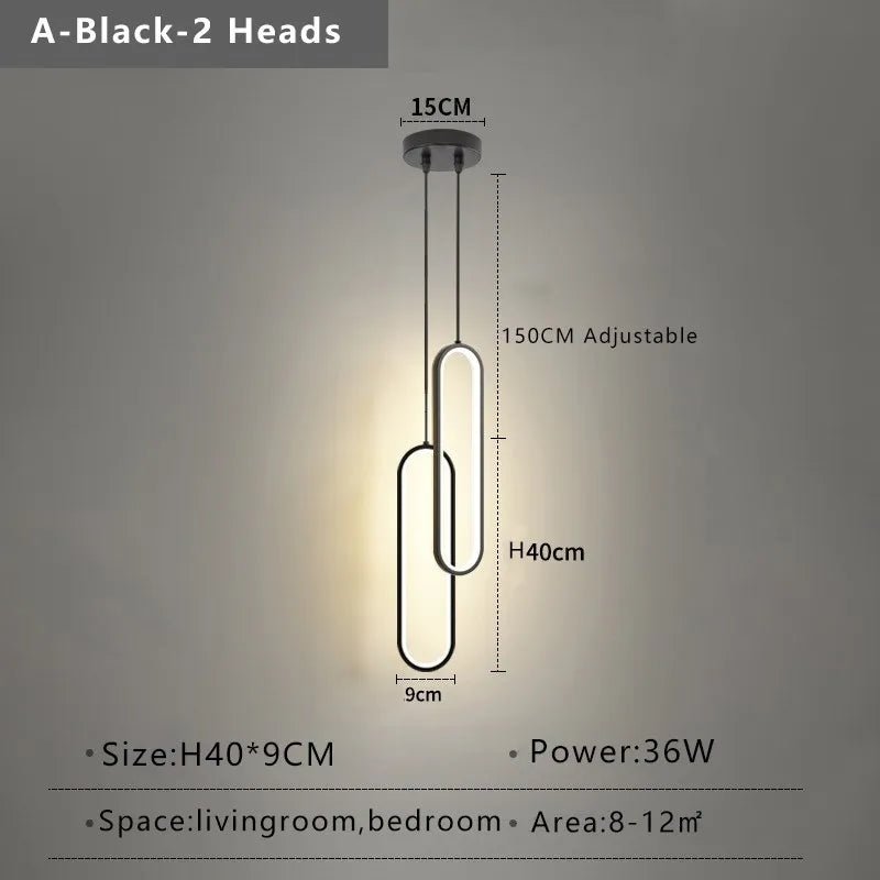 Modern Minimalist LED Pendant Light - Casatrail.com