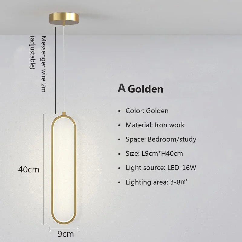 Modern Minimalist LED Pendant Light - Casatrail.com