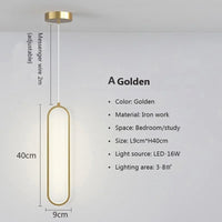 Thumbnail for Modern Minimalist LED Pendant Light - Casatrail.com