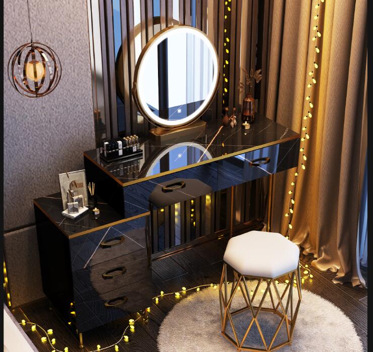 Modern Multi - Functional Dressing Table and Storage Cabinet - Casatrail.com