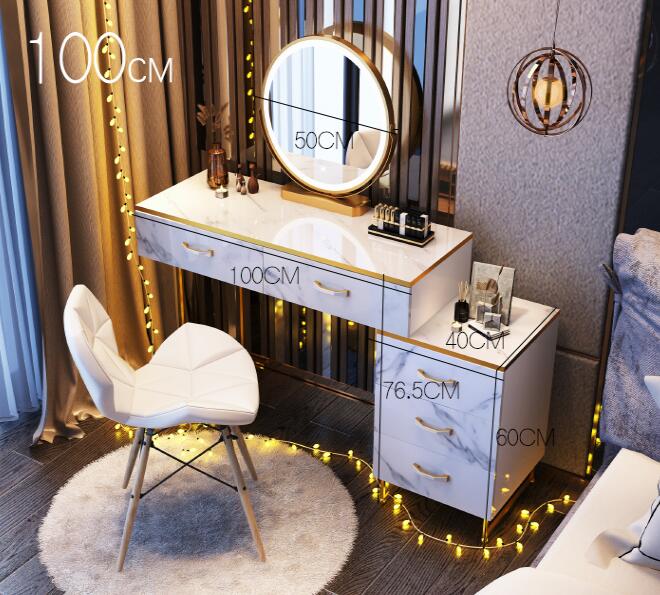 Modern Multi - Functional Dressing Table and Storage Cabinet - Casatrail.com