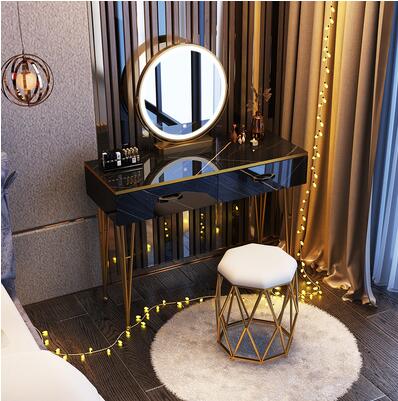 Modern Multi - Functional Dressing Table and Storage Cabinet - Casatrail.com