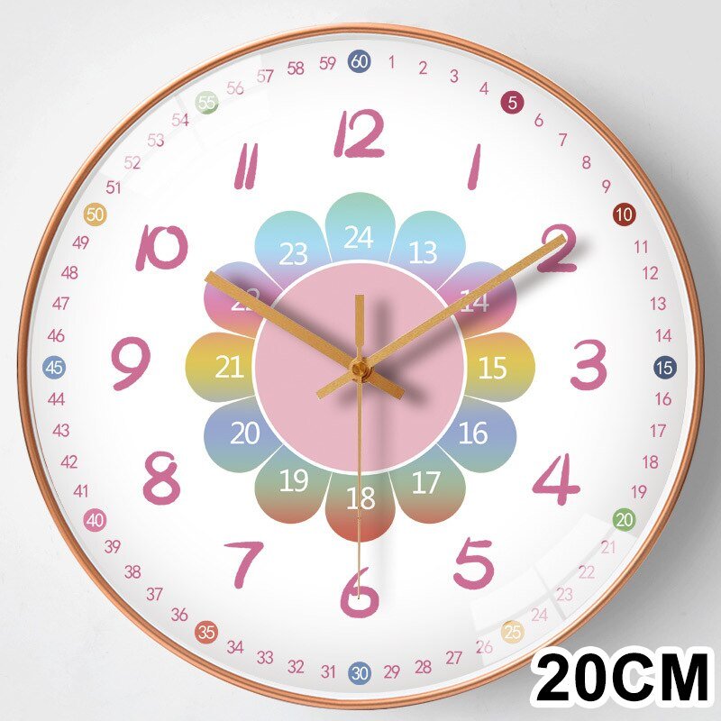 Modern Nordic Cartoon Wall Clock - Casatrail.com