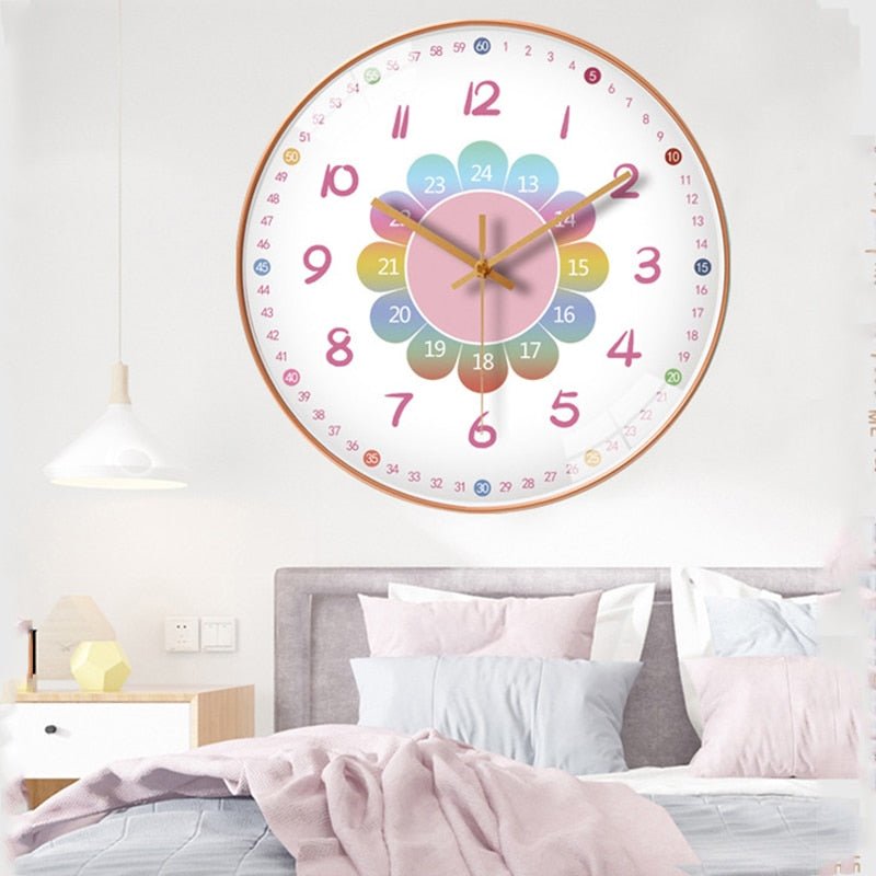 Modern Nordic Cartoon Wall Clock - Casatrail.com