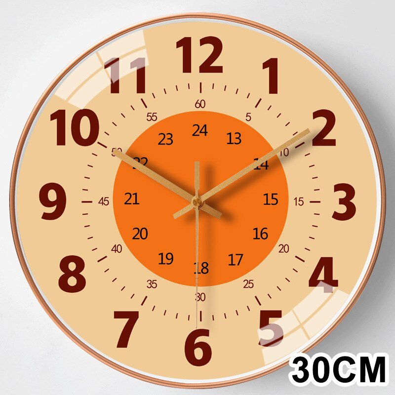 Modern Nordic Cartoon Wall Clock - Casatrail.com