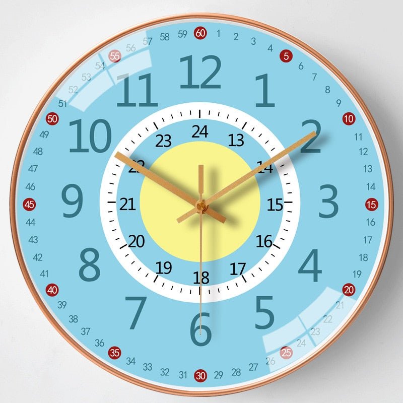 Modern Nordic Cartoon Wall Clock - Casatrail.com