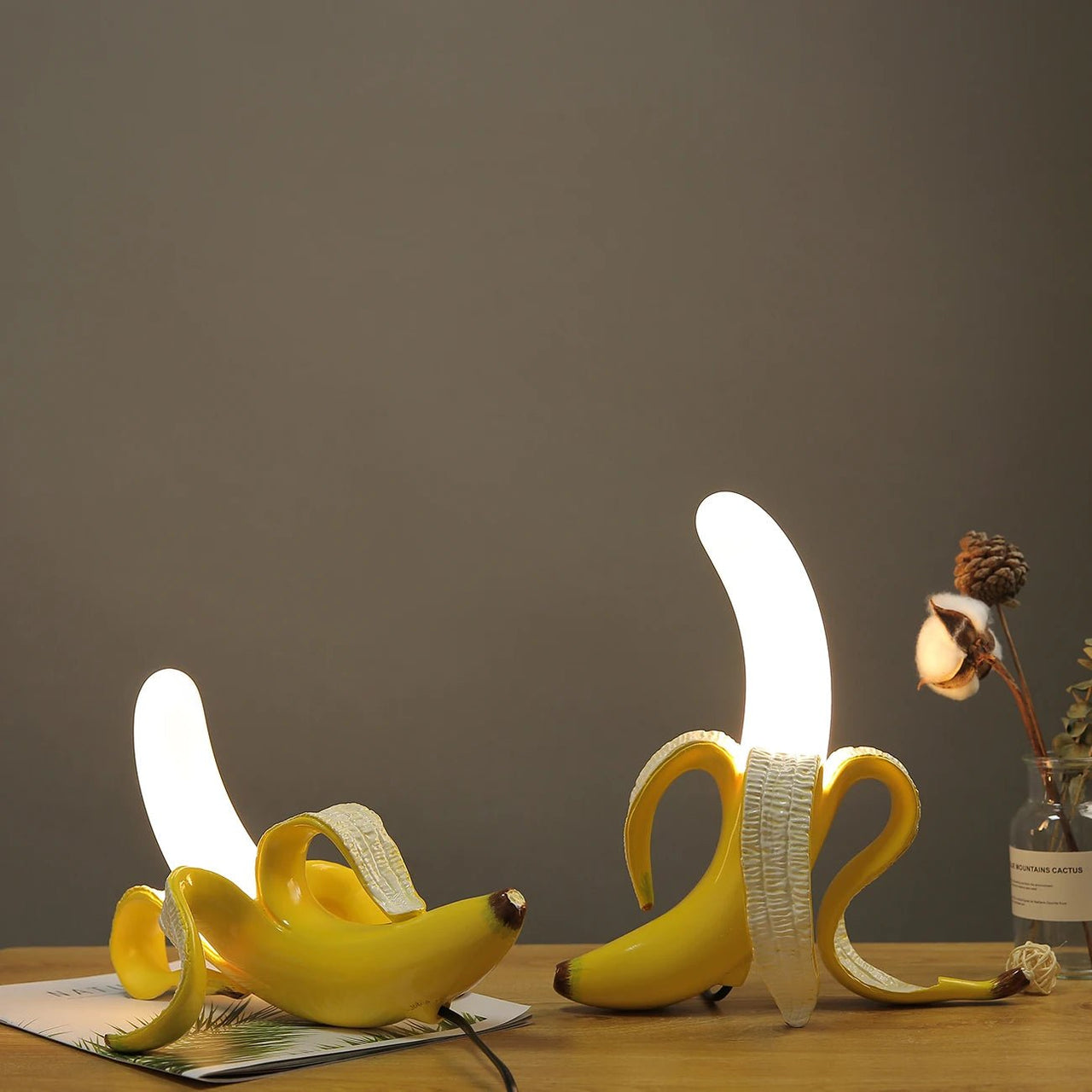 Modern Resin Banana Table Lamp - Casatrail.com