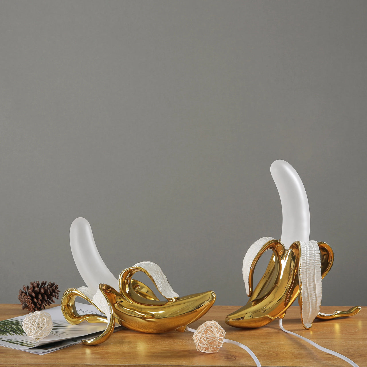 Modern Resin Banana Table Lamp - Casatrail.com