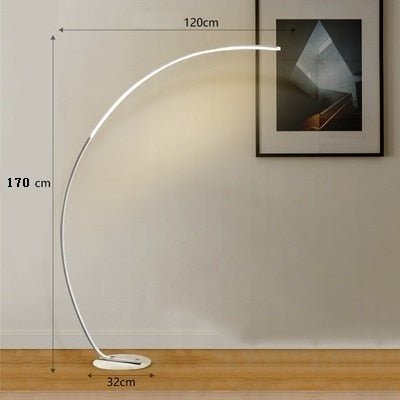 Modern RGB Dimmable LED Art Floor Lamp for Indoor Lighting - Casatrail.com