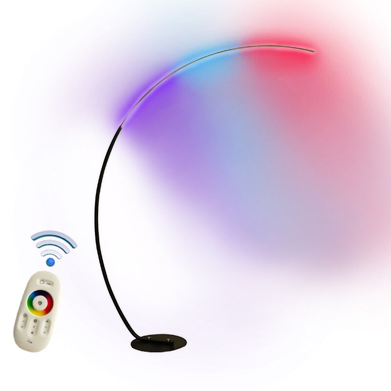 Modern RGB Dimmable LED Art Floor Lamp for Indoor Lighting - Casatrail.com