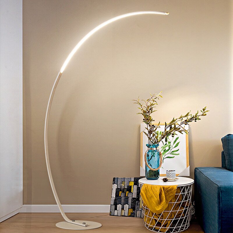 Modern RGB Dimmable LED Art Floor Lamp for Indoor Lighting - Casatrail.com