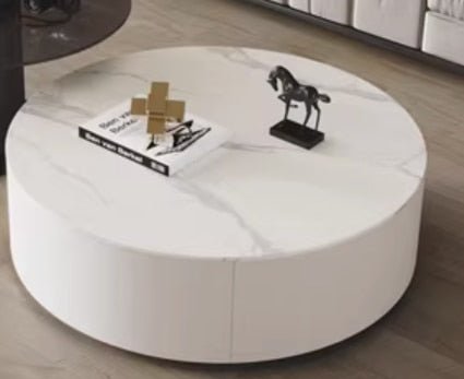 Modern Round Coffee Table - Casatrail.com