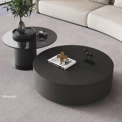 Modern Round Coffee Table - Casatrail.com