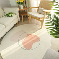 Thumbnail for Modern Round Fluffy Living Room Carpet - Casatrail.com