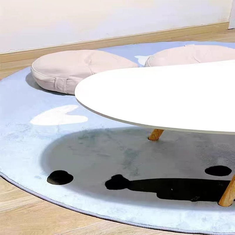 Modern Soft Round Carpet - Casatrail.com