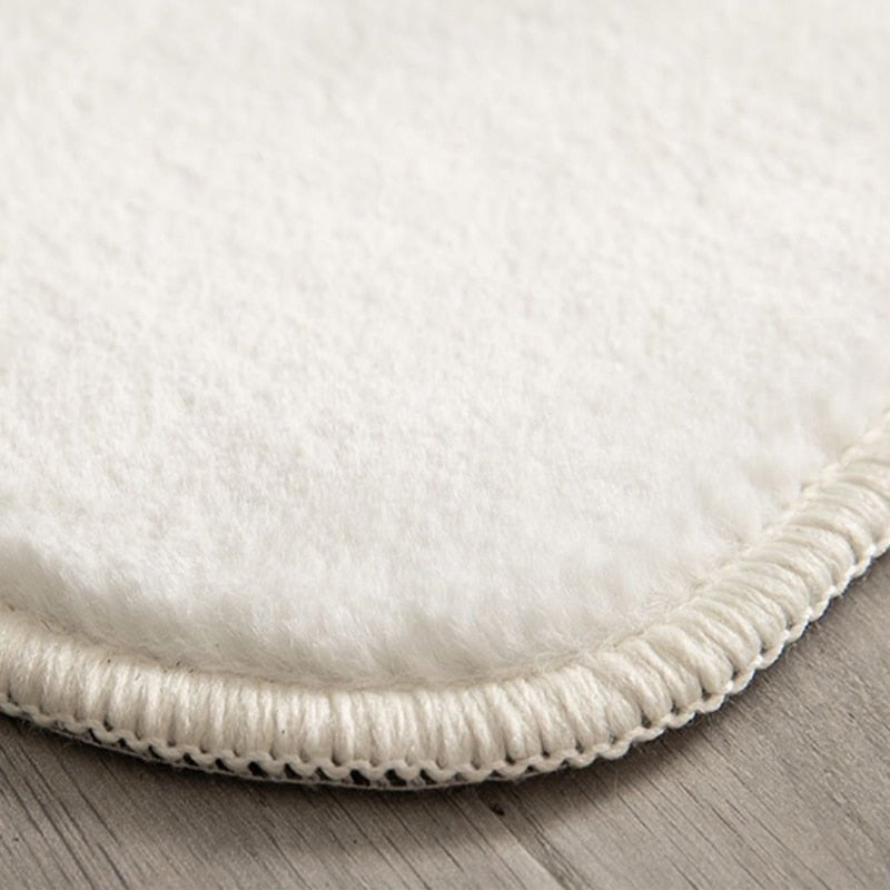 Modern Soft Round Carpet - Casatrail.com