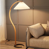 Thumbnail for Modern Solid Wood LED Floor Lamp - Casatrail.com