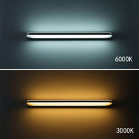 Thumbnail for Modern Stainless Steel LED Bathroom Mirror Wall Lamp - Casatrail.com