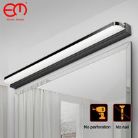 Thumbnail for Modern Stainless Steel LED Bathroom Mirror Wall Lamp - Casatrail.com