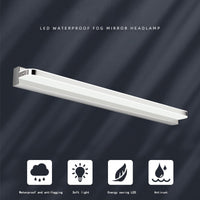 Thumbnail for Modern Stainless Steel LED Bathroom Mirror Wall Lamp - Casatrail.com