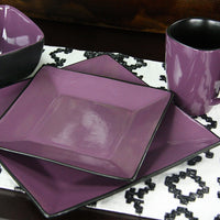 Thumbnail for Modern Stoneware Dinnerware Set for 4 - Casatrail.com