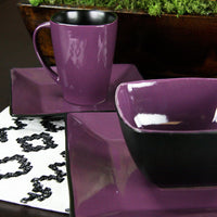 Thumbnail for Modern Stoneware Dinnerware Set for 4 - Casatrail.com
