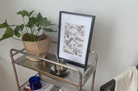 Thumbnail for Modern Style Multi - layer Metal Shelf with Removable Pulley - Casatrail.com