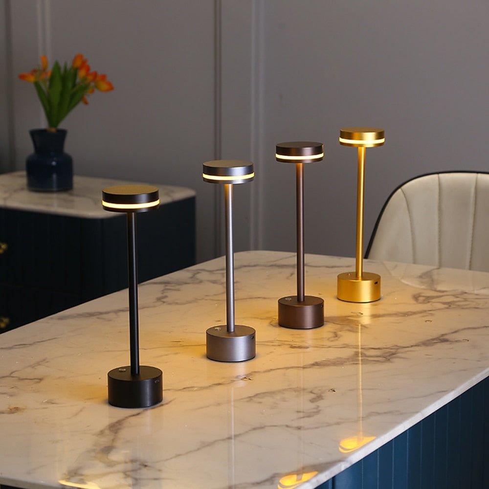 Modern Table Lamp With LED Light - Casatrail.com