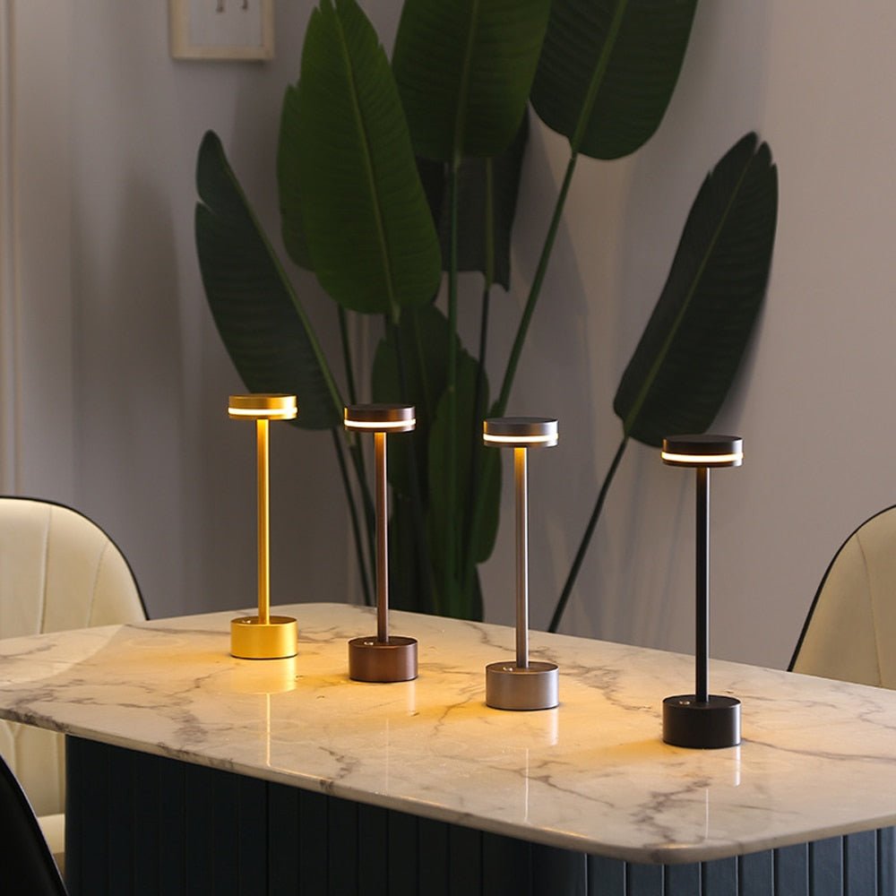 Modern Table Lamp With LED Light - Casatrail.com