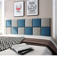 Thumbnail for Modern Wood Wall Panels with Self - Adhesive Headboard Decoration - Casatrail.com