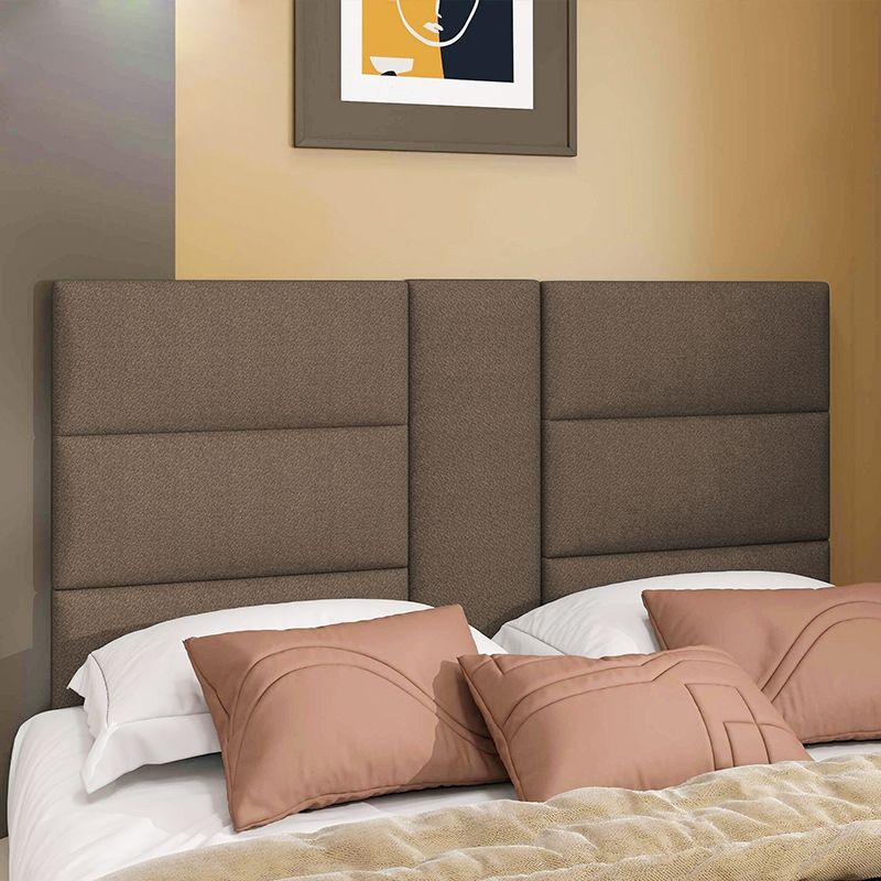 Modern Wood Wall Panels with Self - Adhesive Headboard Decoration - Casatrail.com