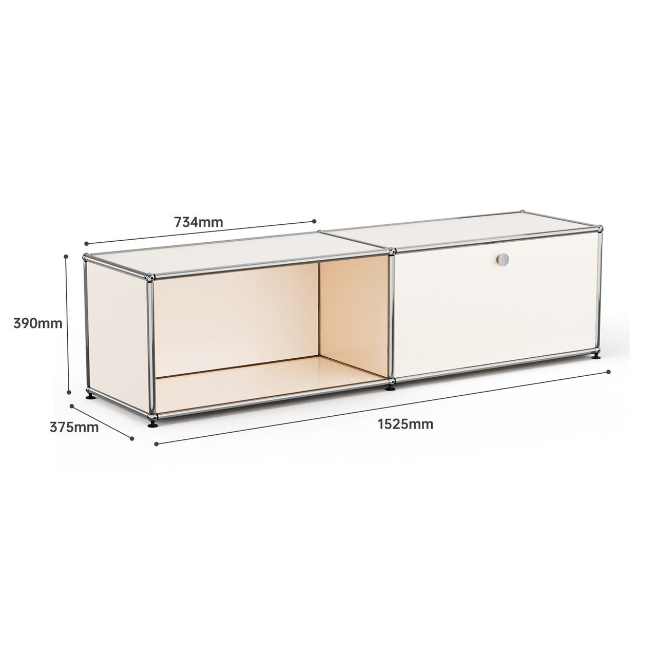 Modular Storage Cabinet Sideboard - Casatrail.com