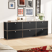 Thumbnail for Modular Storage Cabinet Sideboard - Casatrail.com