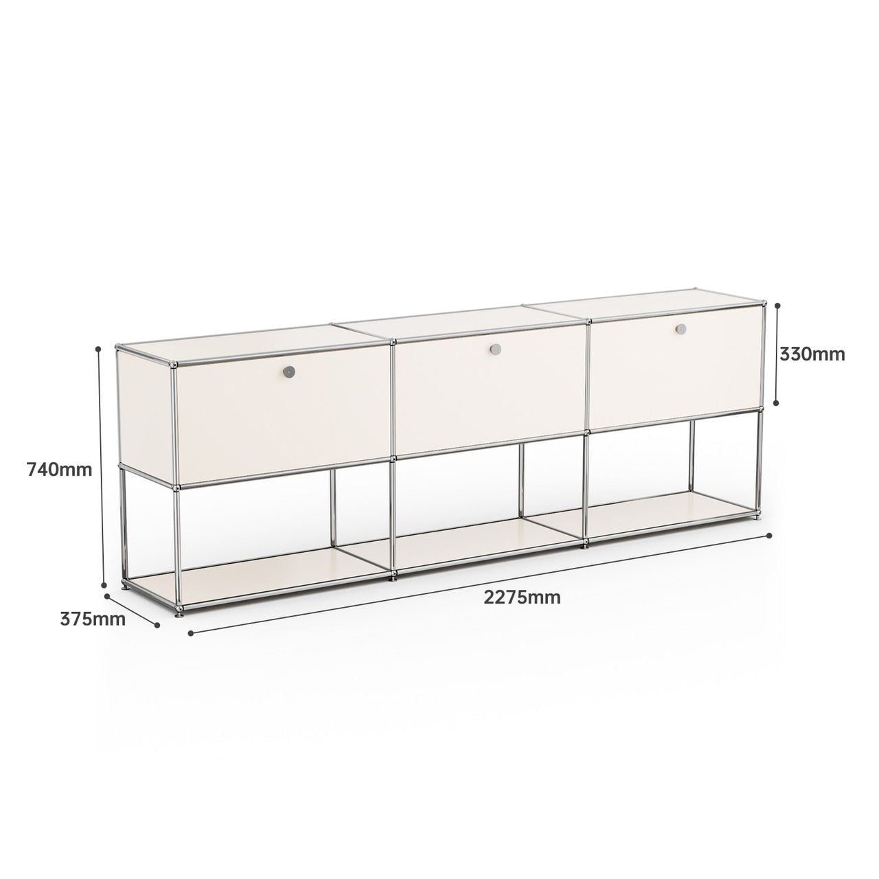 Modular Storage Cabinet Sideboard - Casatrail.com