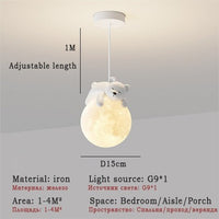 Thumbnail for Moon LED Pendant Lights for Bedroom - Casatrail.com