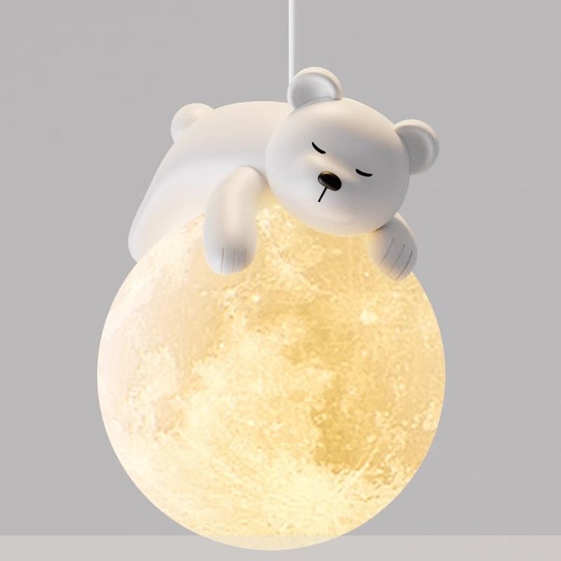 Moon LED Pendant Lights for Bedroom - Casatrail.com