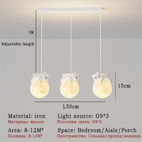 Thumbnail for Moon LED Pendant Lights for Bedroom - Casatrail.com