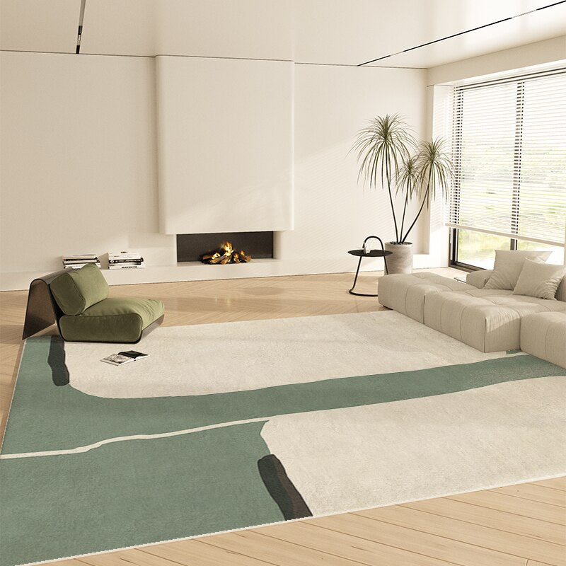 Morandi Thickened Faux Cashmere Carpets for Living Room - Casatrail.com