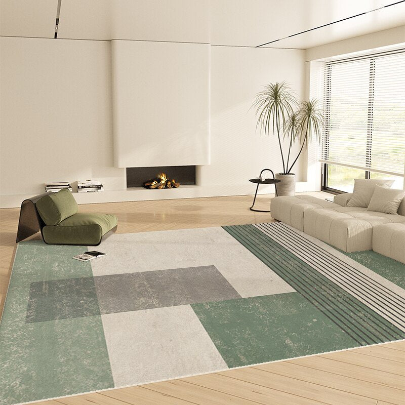 Morandi Thickened Faux Cashmere Carpets for Living Room - Casatrail.com