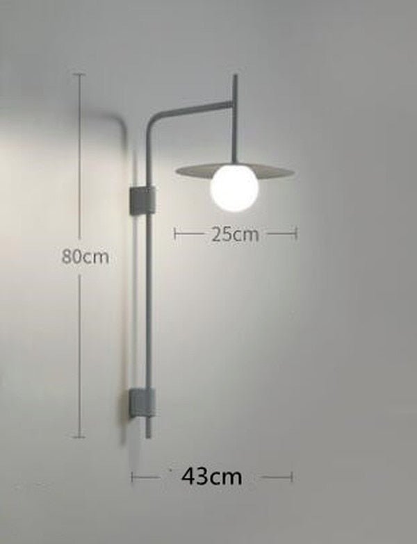 Movable Arm LED Wall Lamps for Bedroom - Casatrail.com