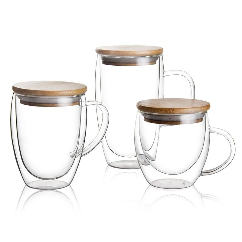 Mug with Lid & Double Wall - Casatrail.com