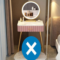 Thumbnail for Multi - functional Dressing Table with LED Mirror - Casatrail.com