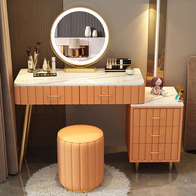 Multi - functional Dressing Table with LED Mirror - Casatrail.com