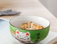 Thumbnail for Multi - size Lucky Cat Ceramic Bowl - Casatrail.com